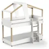 CALICOSY - Lits superposés 90x200 H214 cm - TIMBER Voir les images du produit 4