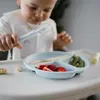 Silikonová lžička měkká, flexibilní - modrá Náhled obrázku produktu 8
