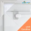 10x Fensterhaken Dekohaken Klemmträger, transparent, zur Produktbild-Vorschau 4