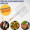 Best Sporting Grillkorb mit Holzgriff I 27 x 24 x 3 cm I Produktbild-Vorschau 4
