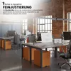 An office environment with desks and chairs. Produktbild-Vorschau