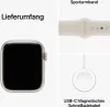 APPLE Watch Series 9 GPS + Cellular 45mm Starlight Produktbild-Vorschau 8