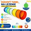 180 x 45 x 45 cm Dúhový lezecký tunel, tunel na lezenie pre Náhľad obrázku produktu 2