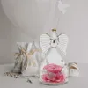Ewige Rose im Glas mit Engel Geschenk Deko Rose Rosa Produktbild-Vorschau 10