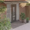 Türvordach Schwarz 350x80 cm Polycarbonat , Markisen Design Produktbild-Vorschau 1