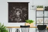 MuchoWow® Wandteppich Wandbehang Frau - Farbe - Luxus Produktbild-Vorschau 3