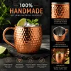 6 Moscow Mule Becher 500ml Kupferfarben Edelstahl Produktbild-Vorschau 6
