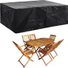 Gartenmöbel-Abdeckung 8 Ösen 242x162x100 cm Produktbild-Vorschau 2