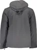 The back view of a gray jacket. Náhled obrázku produktu
