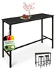 BeFair Bartisch Sven rechteckig 120×40×100 cm – Industrial Produktbild-Vorschau 2