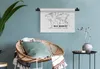 MuchoWow® Wandteppich Wandbehang Weltkarte - Zitat - Reisen Produktbild-Vorschau 5