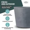 XXL Pflanzkübel „Millennium“ Ø59xH49 cm - 80L - Grau - Produktbild-Vorschau 4
