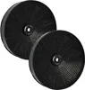 vhbw 2x Aktivkohlefilter kompatibel mit Zanussi ZHX659TN Produktbild-Vorschau 1