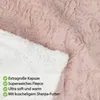 Przytulny koc z kapturem 130 x 180 cm dla dzieci i Podgląd zdjęcia produktu 4