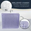 Homerella Badewannenmatte rutschfest Hautsensitiv 88x39cm Produktbild-Vorschau 3