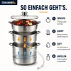 STAHLMANN® Dampfentsafter [8 L] Entsafter für Obst und Produktbild-Vorschau 3