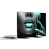 MuchoWow® Laptop Aufkleber Sticker Cover Lippen - Blau - Produktbild-Vorschau 1