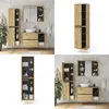 Badschrank Vicco Viola Artisan-Eiche 50 x 170 cm, Model Produktbild-Vorschau 8