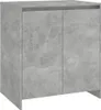 vidaXL Príborník betón sivý 70x41x75 cm odvodený výrobok z Náhľad obrázku produktu 2