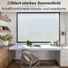 Fensterfolie, Milchglasfolie, Sichtschutzfolie, Milchglas Produktbild-Vorschau 5