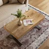 Tribesigns Couchtisch Holz, moderner Wohnzimmertisch Produktbild-Vorschau 4