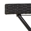 The Living Store Tabletttisch Klappbar Schwarz 65x40x75 cm Produktbild-Vorschau 10