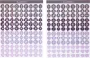 Oblique Unique 216 Buchstaben Zahlen Aufkleber Zeichen Produktbild-Vorschau 1