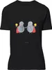 Mr. & Mrs. Panda T-Shirt Sternzeichen Zwilling - Schwarz - Produktbild-Vorschau 1