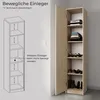 Schrank Mehrzweckschrank sonoma 40cm Breite 180cm Höhe mit Produktbild-Vorschau 4
