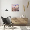 Wanduhr - Quadrat - Glasuhr - New York Stadt - 40x40cm - Produktbild-Vorschau 6