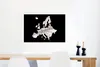 MuchoWow® Poster Karte - Europa - Weiß 60x40 cm - Produktbild-Vorschau 5