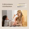 A woman applying makeup to another woman's face, with different lighting conditions shown. Náhľad obrázku produktu