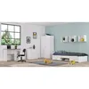 Lit enfant moderne blanc mat 90 x 200 cm Voir les images du produit 4