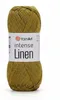 YarnArt Intense Linen 4120 Olivově zelená – letní příze z Náhled obrázku produktu 1