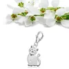 Süße kleine Katze I Kätzchen Charm Anhänger Katzenschmuck I Echtschmuck Produktbild-Vorschau
