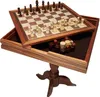 Schachspiel aus Holz, 650 x 650 x 675 mm Schachspielset, Produktbild-Vorschau 1