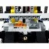 A close-up, slightly blurry view of a Lego Technic Holztransporter 2in1 set. Produktbild-Vorschau