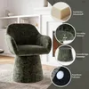 Sedia da pranzo Duhome girevole a 360°, poltrona lounge in Anteprima dell’immagine prodotto 6
