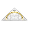 A clear, professional studio shot of a Westcott geodreieck (triangle ruler) on a white background. Anteprima dell’immagine prodotto