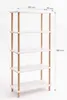 Skye Decor, Hochwertiges Bücherregal (3 Stück), Weiß, 60 x Produktbild-Vorschau 5