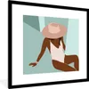 MuchoWow® Gerahmtes Poster Sommer - Frauen - Kleidung 40x40 Produktbild-Vorschau 1