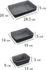 WENKO Schubladen Organizer Set Filz Schwarz Ordnung Produktbild-Vorschau 17