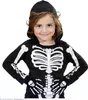 Skelett-Handschuhe für Kinder Halloween schwarz-weiss - Produktbild-Vorschau 5