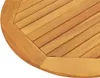 Plateau de table vidaXL, acacia massif huilé naturel, 120 x Voir les images du produit 7