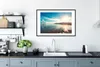 MuchoWow® MuchoWow® Gerahmtes Poster Meer - Boot - Berg Produktbild-Vorschau 4