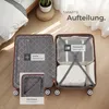 tectake® Reisekofferset Madison 13-teilig, Hartschalen aus Produktbild-Vorschau 8