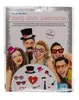 Party Foto Verkleidung Maske auf Stick Herz Rose Kussmund Produktbild-Vorschau 13