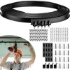 5 Meter Biegbare Decke Gebogen Vorhangschiene, Flexible Produktbild-Vorschau 1