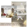 ZMH LED Deckenleuchte 2 Flammig Deckenlampe Spots GU10 Produktbild-Vorschau 4