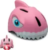 Crazy Safety Kinderhelm Hai rosa pink 49-55cm Kopfumfang Produktbild-Vorschau 9
